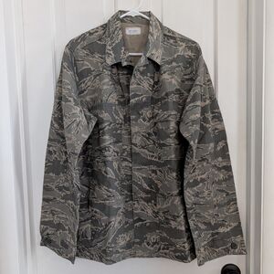 Air Force Men's Utility Coat SIZE‎ 42 LONG Camo Pattern Military Jacket USA